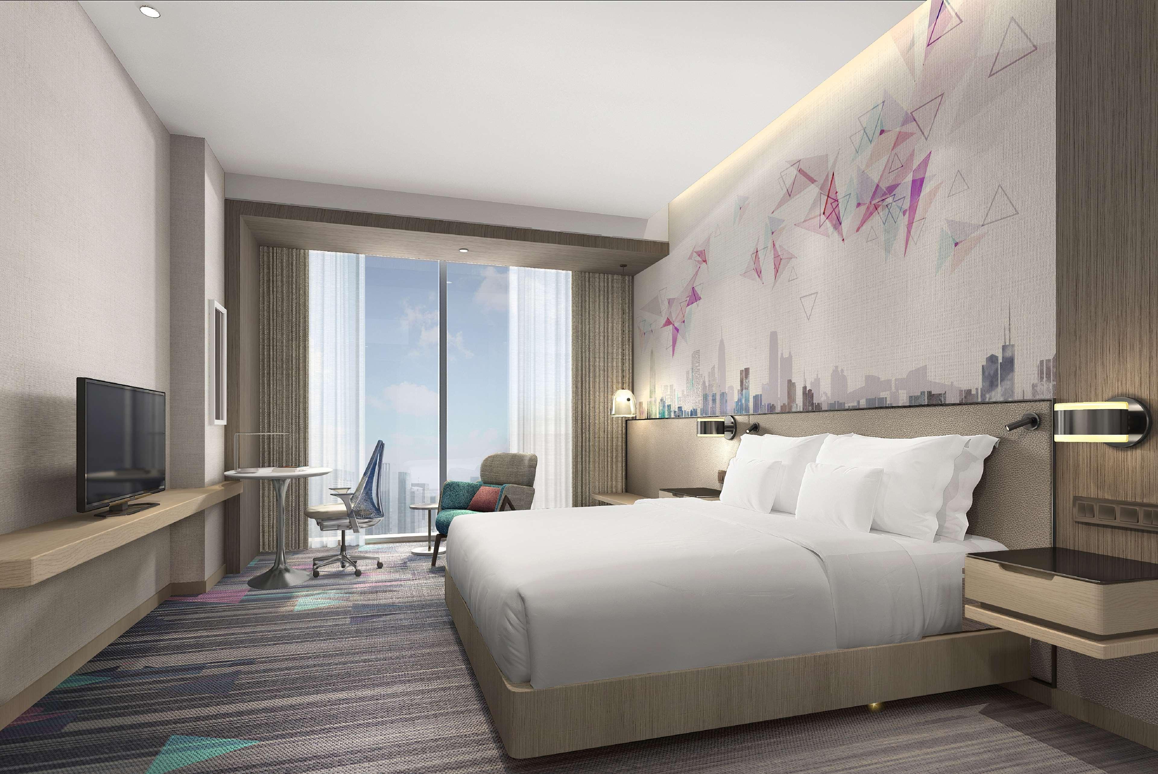 Hilton Garden Inn Shenzhen World Exhibition & Convention Center Exterior foto