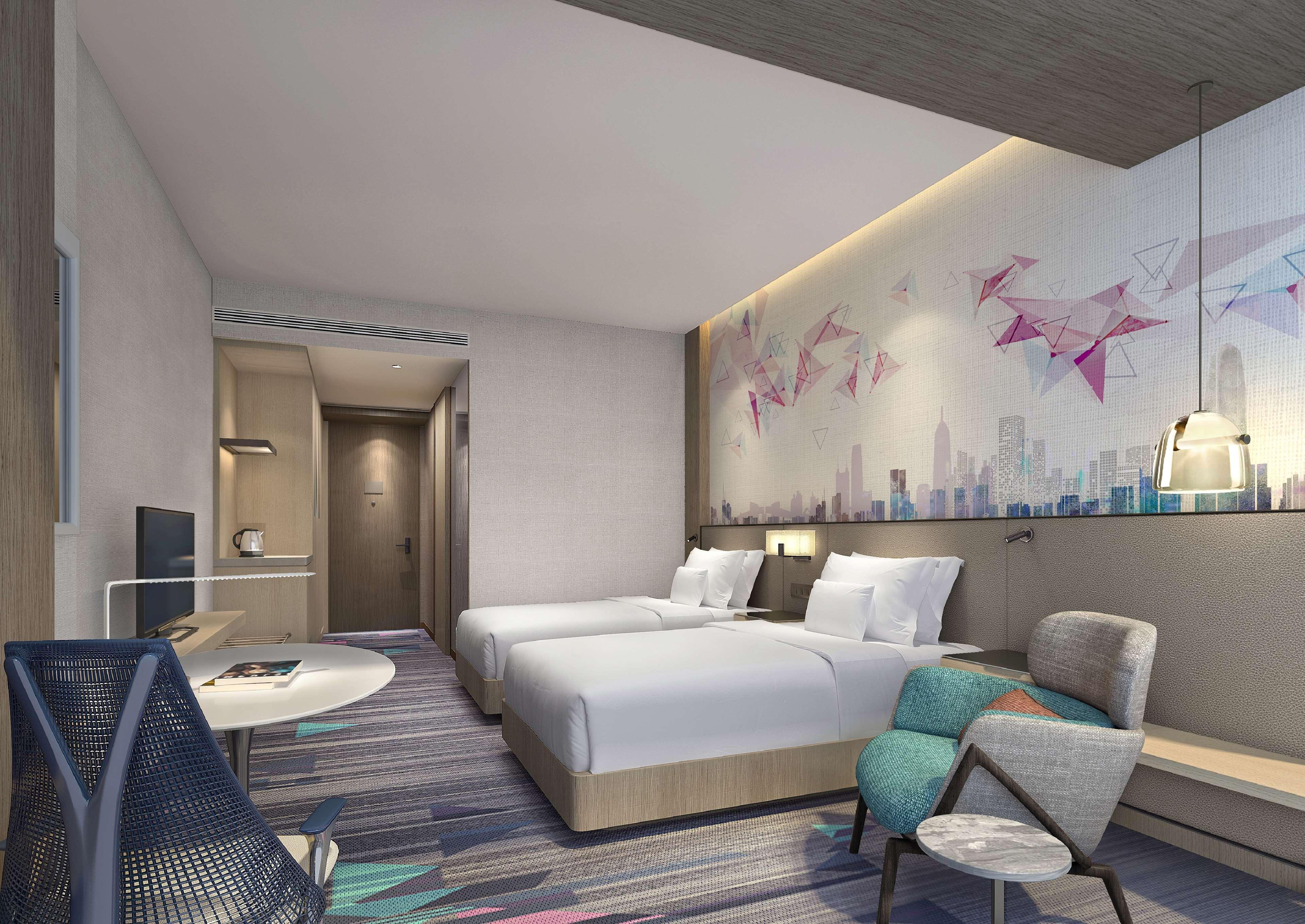 Hilton Garden Inn Shenzhen World Exhibition & Convention Center Exterior foto