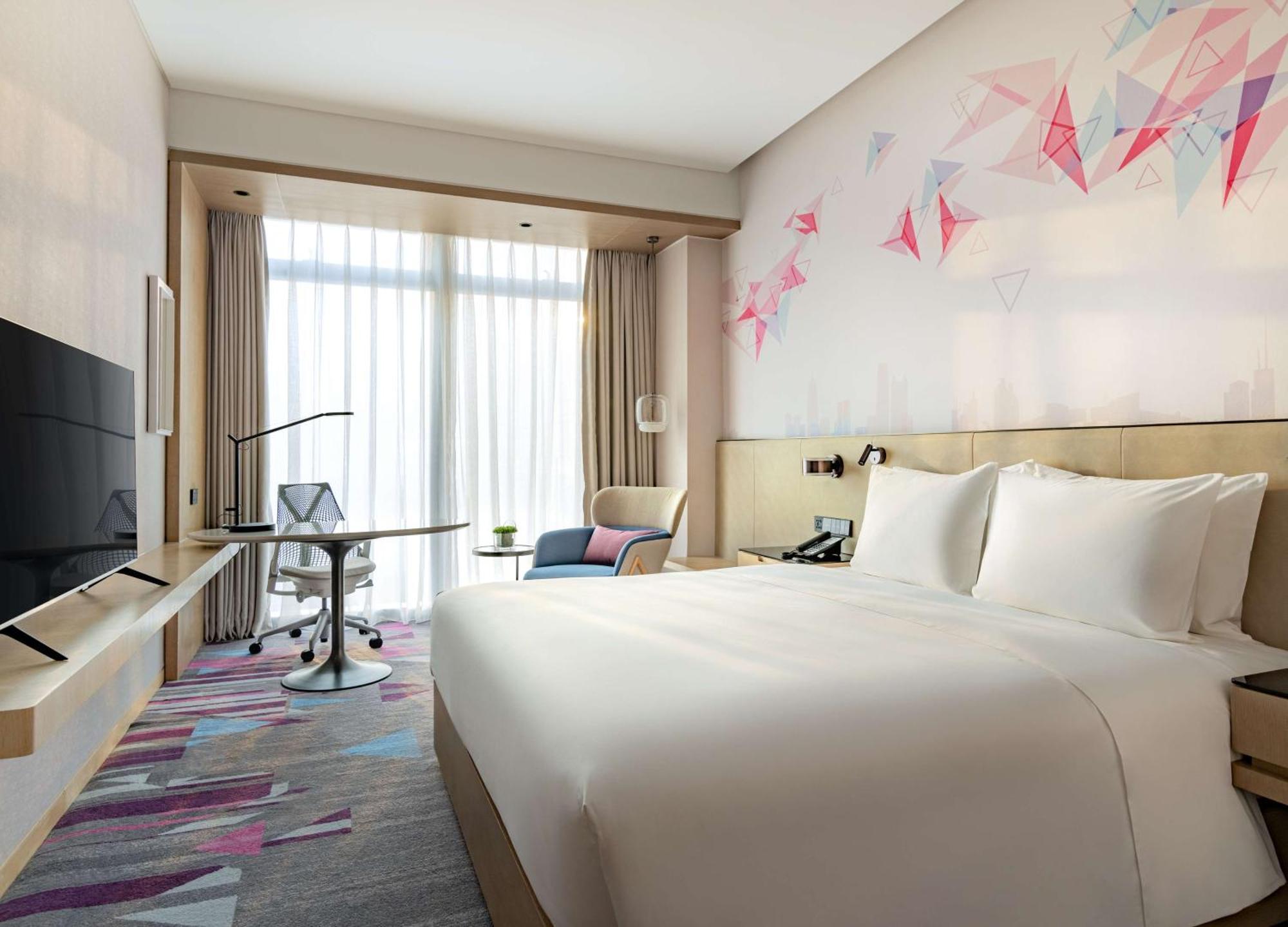 Hilton Garden Inn Shenzhen World Exhibition & Convention Center Exterior foto